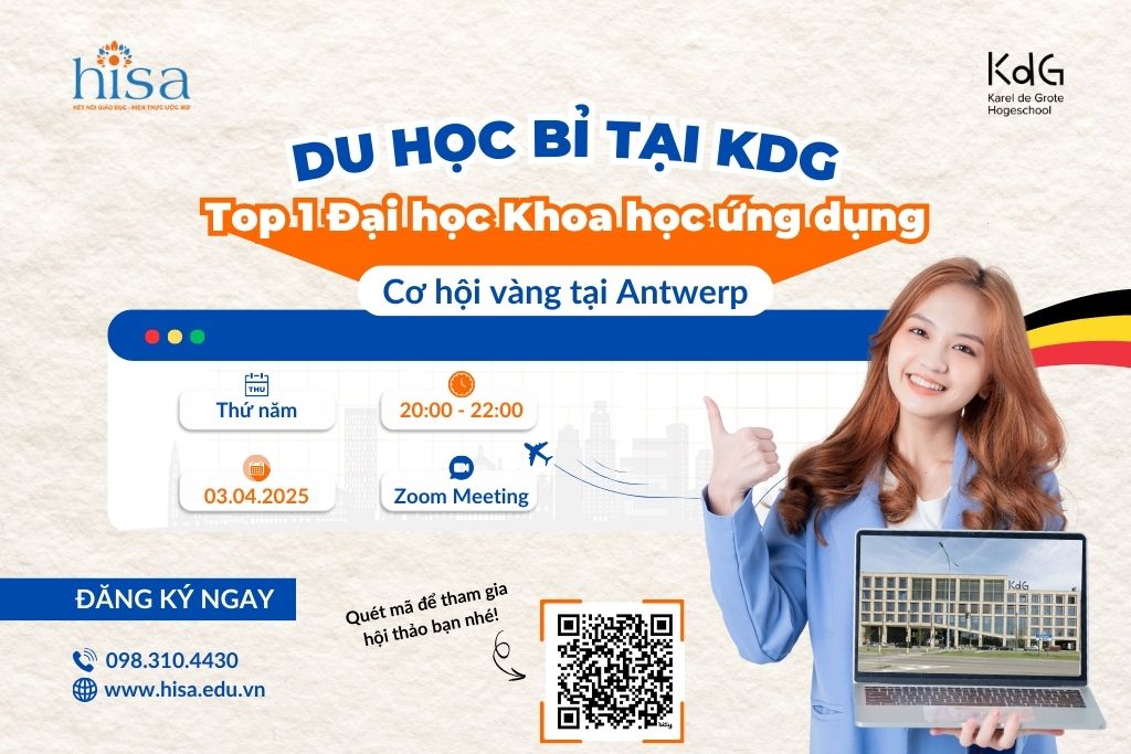 2025 Du học Bỉ