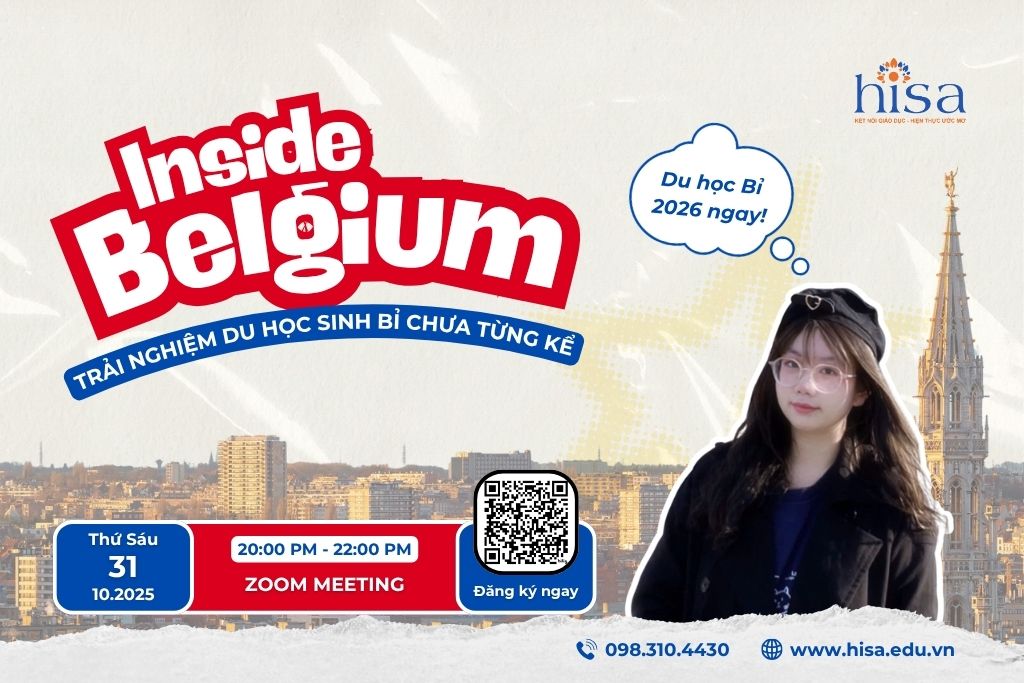 Inside Belgium - Kinh nghiệm du học Bỉ